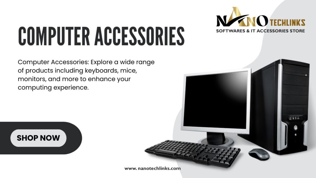 Home computer accessories slide 1